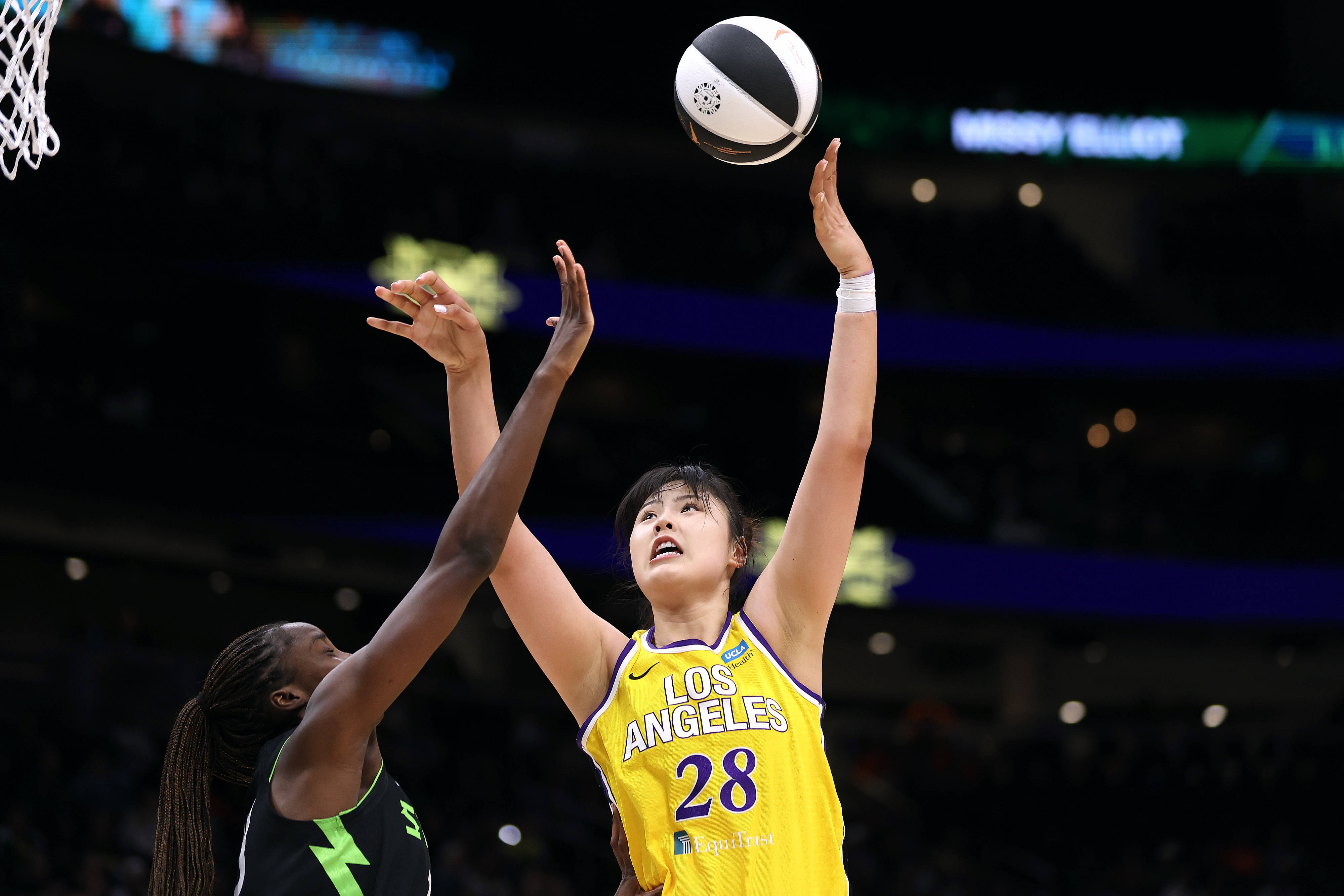 WNBA-李月汝10分8篮板飞翼末节逆转王牌未果(李月汝篮球视频)