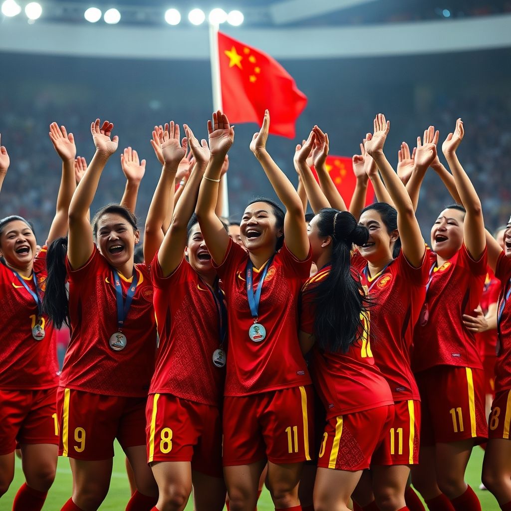九游娱乐app-中国女足稳定发挥，战胜对手力夺女足比赛头名